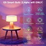 Thumbnail WiFi G9 Smart Bulb, RGBCW, 3-Pack — Smart Light Bulb, LEDEPLY