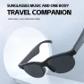 Thumbnail AI Intelligent Translation Glasses Bluetooth 5.4 Built-in Mic Sunglasses Wireless Headset — Translator Device