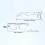 Thumbnail AI Intelligent Translation Glasses Bluetooth 5.4 Built-in Mic Sunglasses Wireless Headset — Translator Device
