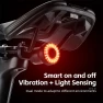 Thumbnail Mini Smart Brake Tail Light — Motion Sensor, WEST BIKING