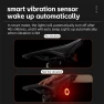 Thumbnail Mini Smart Brake Tail Light — Motion Sensor, WEST BIKING