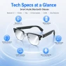 Thumbnail Smart Bluetooth Glasses with Blue Light and UV Protection — Smart Glasses, AIMB