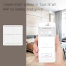 Thumbnail 4 Gang Wireless Scene Switch — Smart Button Pusher, MOES