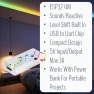 Thumbnail WLED Sounds Reactive USB Portable Addressable Strip Controller — LED Strip Lights, IoTorero
