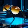Thumbnail AI Translation Bluetooth Smart Sunglasses — Smart Glasses, Lenovo