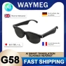 Thumbnail AI Translation Glasses with Wireless Earphones — Translator Device