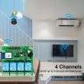 Thumbnail ZIGBEE Smart Home Automation Appliance Controller 1/2/4CH Switch Module for Garage Doors, Lights, Motors, Curtains — Smart Switch, Tuya