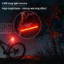 Thumbnail Bicycle Taillight Auto Start/Stop Smart Taillight with Brake Sensing and Waterproof — Smart Bike Light, X-TIGER