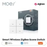 Thumbnail ZigBee Scene Switch 4 Gang Wireless 12 Push Button Controller — Smart Switch, MOES