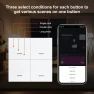 Thumbnail ZigBee Wireless 12 Scene Push Button Controller — Smart Switch, Manhot