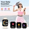 Thumbnail Fitness Smart Watch with Heart Rate & Sleep Monitoring — Fitness Tracker, LIGE