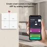 Thumbnail Smart Scene Switch Push Button Controller — Smart Switch, Tuya