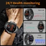 Thumbnail Smart Watch with 1.43-inch AMOLED Display, Health Monitor, and Wireless Call — Smart Watch, FOXBOX