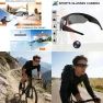 Thumbnail Full Resolution Camera Glasses with 128GB Storage for Sports — Smart Glasses