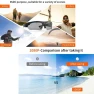 Thumbnail Full Resolution Camera Glasses with 128GB Storage for Sports — Smart Glasses