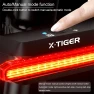 Thumbnail Smart Brake Sensing Bike Tail Light — Smart Bike Light, X-TIGER