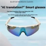 Thumbnail Cycling Goggles With Sports Smart AI Glasses, Bluetooth Music Support, And AI Voice Translation HD — Smart Glasses, ABJF