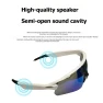 Thumbnail Cycling Goggles With Sports Smart AI Glasses, Bluetooth Music Support, And AI Voice Translation HD — Smart Glasses, ABJF
