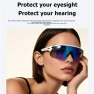 Thumbnail Cycling Goggles With Sports Smart AI Glasses, Bluetooth Music Support, And AI Voice Translation HD — Smart Glasses, ABJF