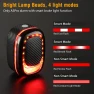 Thumbnail Bicycle Alarm Taillight with Smart Brake Sensing — Smart Bike Light, Camaroca