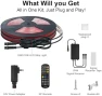 Thumbnail 80ft COB RGB+IC LED Strip Lights — LED Strip Lights, BUNACET
