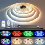 Thumbnail RGBW IC COB LED Strip 32.8ft Natural White 4000K Addressable Multicolor Kit — LED Strip Lights, FOSUO