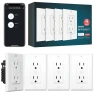 Thumbnail Smart In-Wall Electrical Outlet with Voice Control — Smart Plug, Lumary