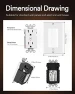 Thumbnail Smart In-Wall Electrical Outlet with Voice Control — Smart Plug, Lumary