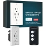 Thumbnail Smart In-Wall Electrical Outlet with Voice Control — Smart Plug, Lumary