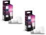 Thumbnail Smart LED Bulb - White & Color Ambiance (3 Pack) — Smart Light Bulb, Philips