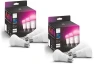 Thumbnail Smart LED Bulb - White & Color Ambiance (3 Pack) — Smart Light Bulb, Philips