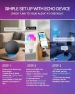 Thumbnail Smart Light Bulbs - Color Changing, A19, 60W Equivalent, RGBCW 800 Lumen, 4 Pack — Smart Light Bulb, Fancylink