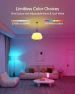 Thumbnail Smart Light Bulbs - Color Changing, A19, 60W Equivalent, RGBCW 800 Lumen, 4 Pack — Smart Light Bulb, Fancylink