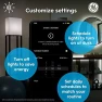 Thumbnail Smart Tunable White A19 LED Light Bulb, 60W Replacement, 2-Pack — Smart Light Bulb, GE