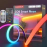 Thumbnail COB RGB+IC LED Neon Rope Light - 24V, Waterproof, 32.8ft — LED Strip Lights, Shine Decor