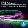 Thumbnail IP66 RGB Addressable LED Strip - 864 LEDs/m, Color Chasing, 16.4ft — LED Strip Lights, BTF-LIGHTING