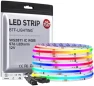 Thumbnail IP66 RGB Addressable LED Strip - 864 LEDs/m, Color Chasing, 16.4ft — LED Strip Lights, BTF-LIGHTING