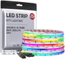 Thumbnail IP66 RGB Addressable LED Strip - 864 LEDs/m, Color Chasing, 16.4ft — LED Strip Lights, BTF-LIGHTING