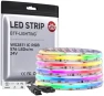 Thumbnail IP66 RGB Addressable LED Strip - 864 LEDs/m, Color Chasing, 16.4ft — LED Strip Lights, BTF-LIGHTING