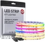 Thumbnail Smart IC RGBW COB LED Strip 3000K, 16.4FT, 273 LEDs/ft, Color Chasing and Uniform Light — LED Strip Lights, BTF-LIGHTING