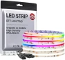 Thumbnail Smart IC RGBW COB LED Strip 3000K, 16.4FT, 273 LEDs/ft, Color Chasing and Uniform Light — LED Strip Lights, BTF-LIGHTING