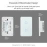 Thumbnail Smart Light Switch with Bluetooth (2 Gang Touch Panel) — Smart Switch, Hauza
