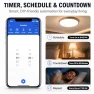Thumbnail Smart Switch 3 Gang, Neutral Wire Required, 2.4GHz Wi-Fi Light Switch — Smart Switch, HQL