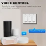 Thumbnail Smart Switch 3 Gang, Neutral Wire Required, 2.4GHz Wi-Fi Light Switch — Smart Switch, HQL