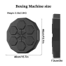 Smart Boxing Machine with Music, Wall Mount, and Gloves — Smart Boxing Trainer, DVDDD