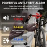 Thumbnail Smart Bike Taillight Alarm with Brake Sensing — Smart Bike Light, Hollarm