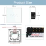 Thumbnail Zigbee Touch Switch Glass 1/2/3 Gang Smart Light Switch — Smart Switch, BSEED