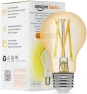 Thumbnail Smart Filament LED Bulb (Tunable White, Dimmable, Works with Alexa, 4-Pack) — Smart Light Bulb, Amazon Basics