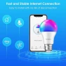Thumbnail Smart WiFi & Bluetooth Color Changing Light Bulb with Music Sync — Smart Light Bulb, OHLUX