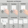 Thumbnail ZigBee 3.0 Wireless 13-Type Push Button Remote Controller — Smart Button Pusher, LoraTap